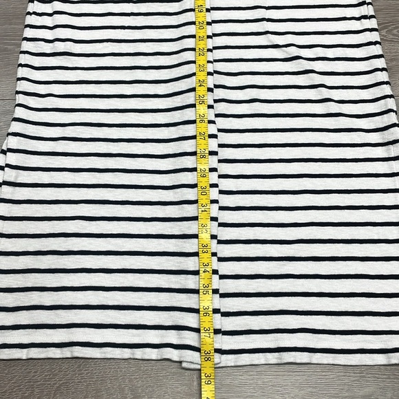 J. Jill Striped Open Front Long Duster Cardigan Sweater S Petite - Picture 13 of 16